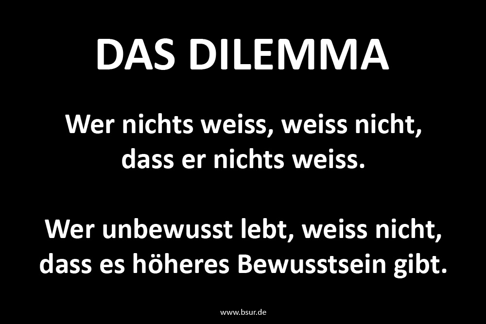 das Dilemma mit dem Wissen Dilemma