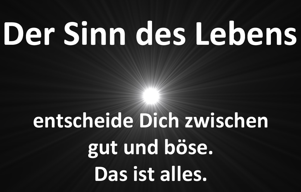 gut und böse gut und böse