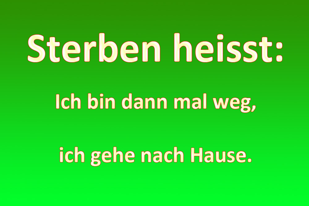 sterben sterben