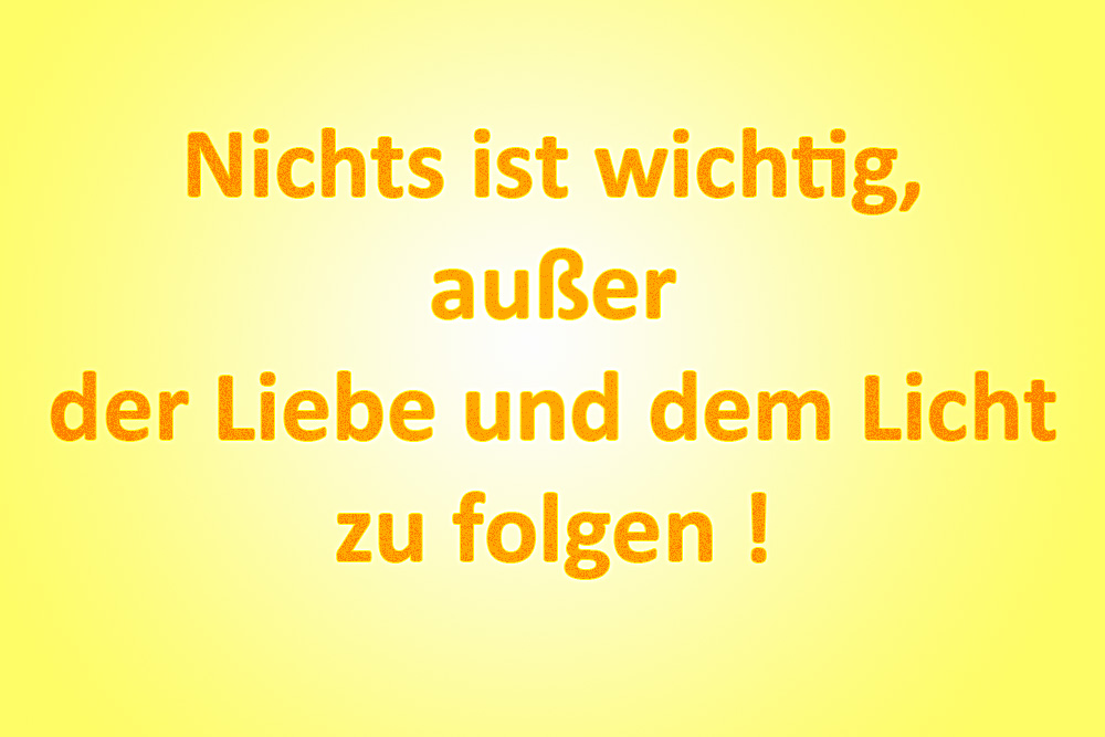 einzig wichtig einzig wichtig
