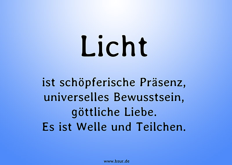 Licht Schpfung