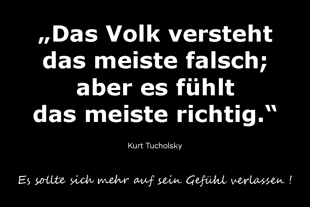 Das Volk - Kurt Tucholsky Tucholsky